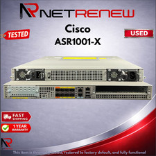 Cisco ASR1001-X 6-Port GE Aggregation Services Router 2x ASR1001-X-PWR-AC picture