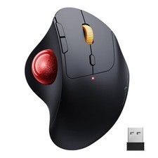 ProtoArc EM04 Trackball Mouse Silent Wireless Bluetooth/2.4GHz Simultaneous picture