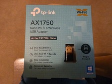 TP-Link AX1750 Nano Wi-Fi 6 Dual-Band Wireless USB Adapter Archer TX1750U Nano™ picture