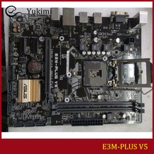 FOR ASUS E3M-PLUS V5 DDR4*2 LGA 1151 Intel 32GB C232 Micro ATX Motherboard Test picture