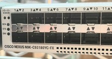 Cisco N9K-C93180YC-FX SFP 48 x 1/10/25-Gbps and 6 x 40/100-Gbps QSFP 28 Ports picture