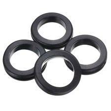 4Pcs 40x45mm Rubber Grommets Firewall Grommet Automotive for Wiring Black picture