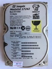 Seagate Medalist 17242 17.2GB IDE / P-ATA HDD Hard Drive 3.5