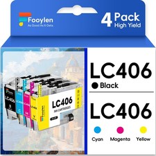 4PK-LC406 Ink Cartridge for Brother LC406 MFC-J4335DW MFC-J4535DW MFC-J4345DW picture