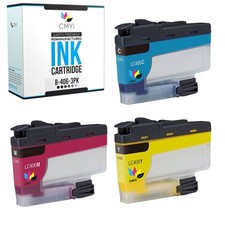 3-Pack Compatible CMYi LC406 Ink Cartridge fits Brother MFC-J4335DW, J4345DW picture