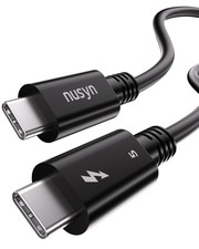 Intel Certified Thunderbolt 5 Cable 3.3FT USB-C 240W 120Gbps 16K 8K Compatible picture