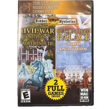 Hidden Mysteries: Civil War & Buckingham Palace (PC CD, 2010) Windows Mac Tested picture