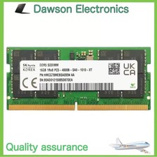 Used SK Hynix 16GB DDR5 4800 PC5-4800B-TD HMCG78MEBSA095N Laptop EC4 SOIMM RAM picture