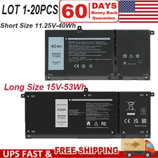 LOT H5CKD JK6Y6 Battery For Vostro 5300 5301 Latitude 3410 3510 Inspiron 5300 picture