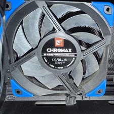 Noctua NF-A12x25 PWM chromax.black.swap 120mm 4-Pin 2000RPM SSO2 Black picture