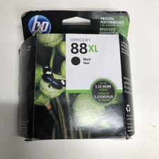 HP C9396AN Genuine Ink Cartridge HP 88XL Black Ink in Box 2018 picture
