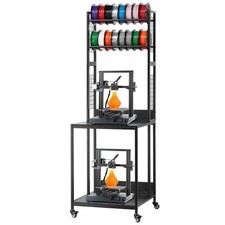 3D Printer Filament Storage Rack 4-Tier 3D Printer Stand with Storage picture
