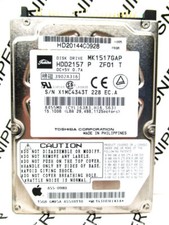 Toshiba 15GB MK1517GAP IDE HDD2157 P ZF01 T Laptop Hard Drive - WIPED & TESTED picture
