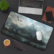 Skyrim Elder Scrolls V Gaming Desk Mat | Waterproof Mouse Pad picture