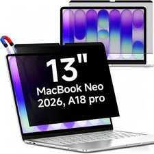 Magnetic Privacy Screen for MacBook Neo 13 Inch - Anti-Glare Blue Light Blocker picture