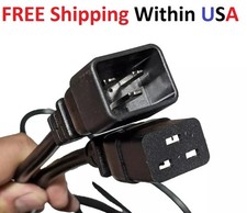 LOT 8, 9ft Black Heavy Duty Power Cord IEC60320 C19 to C20 12AWG 20A/300V PDU picture