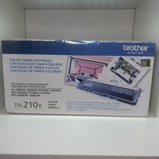 Brother TN-210Y Yellow Toner Cartridge - Genuine - New Open Box -Sealed Bag picture