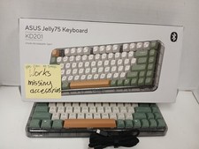 Asus Jelly75 KD201 Tri-Mode Hot Swappable Keyboard, Orange Meadow *read notes* picture