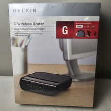Belkin F5D7234-4 v4 Wireless Wired 4-Port G WPS Security Router USED picture