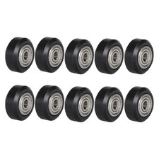 Set of 10 Reusable Plastic Pulley Wheels for 3D Printer V Groove Bearing picture