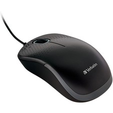 Verbatim Silent Wired USB-A Optical Mouse, Black picture