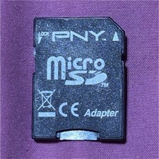 PNY MicroSD to SD Card Adapter for Using MicroSD Cards in SD-Compatible Devices picture