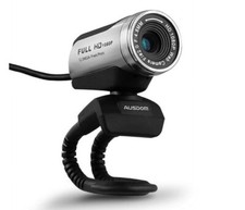 AUSDOM AW615 1080p PC WebCam 12MP with Built-in Mic picture