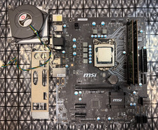 MSI H110M ECO-S01 MicroATX Motherboard & Intel Core i5-7500, 8GB DDR4, IO Bundle picture