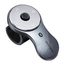 Sanwa Direct Ring Mouse Bluetooth Rechargeable 5 Buttons Windows/Mac Gunmetal picture