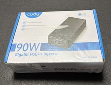 New 1-pc CUDY 90W Gigabit POE/POE+/POE++ Injector 10/100/1000Mbps POE400 picture