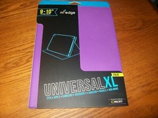M Edge Universal XL Purple Multi-fit Exclusive Technology Tablet Folio 9-10