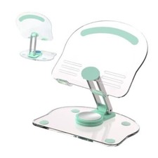 360°Rotating Acrylic Tablet Stand Foldable Adjustable Transparent Tablet (BLACK) picture
