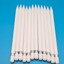 Lot of 12 Apple Pencil 1st Generation A1603 White Stylus w/ Lightning Connector picture