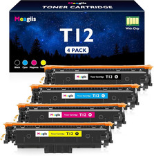 T12 / T12L Toner Cartridge 4-Pack with Chip for Canon imageCLASS X & i-SENSYS X picture