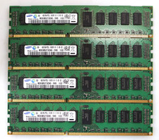 Lot 4x 4GB (16GB) Samsung PC3 KR M393B5273CH0-YH9 1133 PC3-10600R Server Memory picture