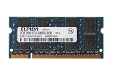 Elpida 2GB PC2-6400 DDR2 2RX8 800Mhz 200PIN SODIMM Laptop RAM Memory Low Density picture