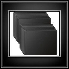 12 Pack Essential Gaming & Office Mouse Pads, 8.5x11 in, Black, Non-Slip Surface picture