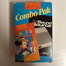 RARE Disney Combo Pak Mickeys ABCs Day At The Fair With Sound Source Complete PC picture