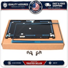 Black LCD Back Cover Bezel Hinges Set For MSI GE66 Vector GP66 MS-1541 MS-1542 picture