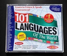 101 Languages of the World 4 CD-ROM PC Mac Language Learning Software picture
