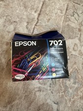 Epson 702 (T702520-S) Tri-Color Cyan, Magenta, Yellow Ink Cartridge Exp. 09/2027 picture
