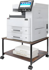 Printer Stand,19.5''X19.5''X12.8'' 2 Tier Large Printer Laser Table Heavy Duty R picture