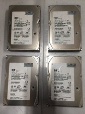 - 4x HP 72GB 15K SAS 3.5