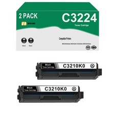 C3210 C3224 Black Toner 2-Pack for MC3224 MC3426 w/Chip NEW picture