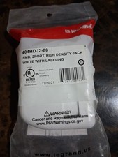 Legrand SMB 2 Port White P/N 404HDJ2-88 picture