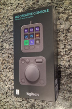 Logitech MX Creative Console, Keypad 9 LCD Keys & Dial w 3 months Creative Cloud picture