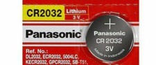 1 x SUPER FRESH Panasonic CR-2032 CR2032 Lithium Battery 3V Coin Cell Exp. 2030 picture