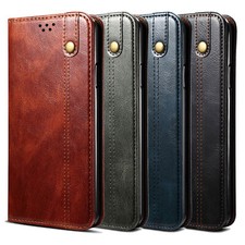 Luxury Leather Wallet Cover Case For Xiaomi Redmi Note 14 13 12 11 Poco X7 F6 X6 picture