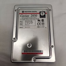 WESTERN DIGITAL CAVIAR 2850 WDAC2850-00F 853.6MB VINTAGE HARD DISK DRIVE picture