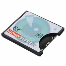 Cablecc  SD SDHC SDXC To CF Compact Flash Memory Card Adapter Reader SD to TF picture
